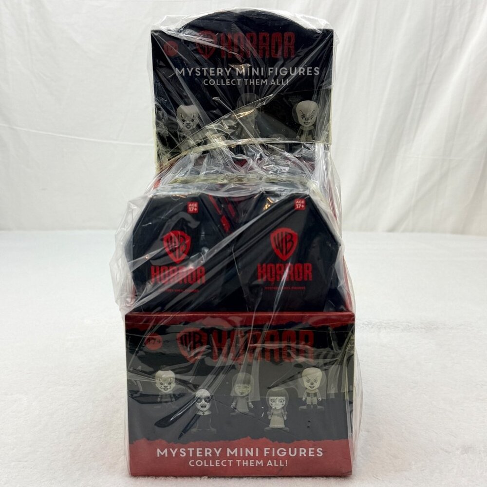 WB Horror Mystery Vinyl Mini Figures Display Set w/12 Blind Boxes Culturefly